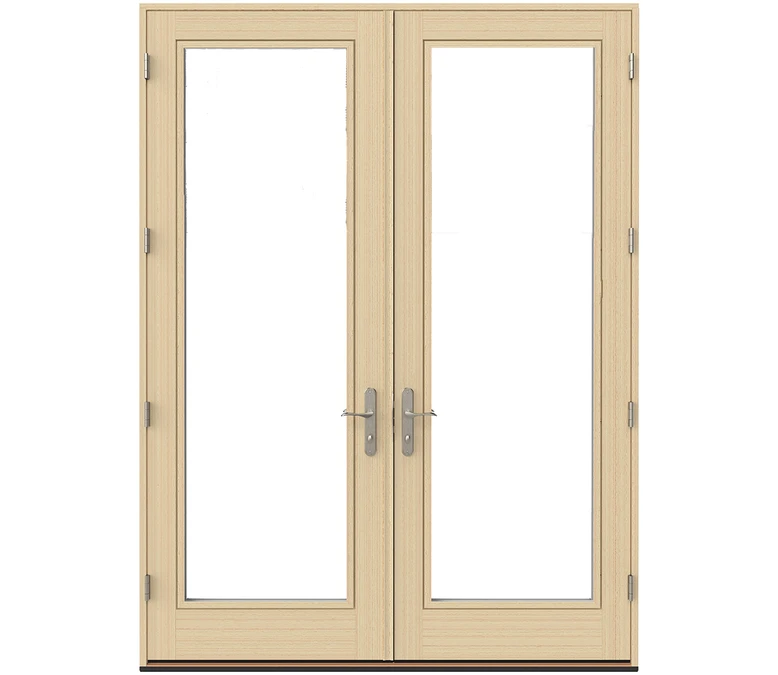 West Palm Beach Pella Lifestyle Series Wood Double Hinged Patio Doors