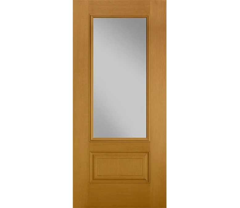 West Palm Beach Three Quaters light Fiberglass Entry Door